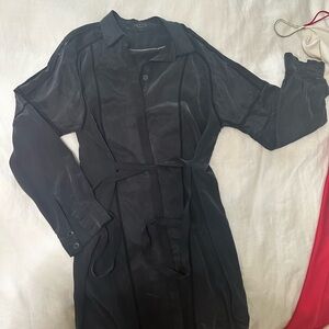 Rag & Bone silk collared dress